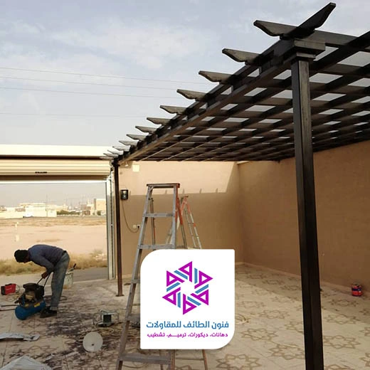 برجولات اسطح المنازل