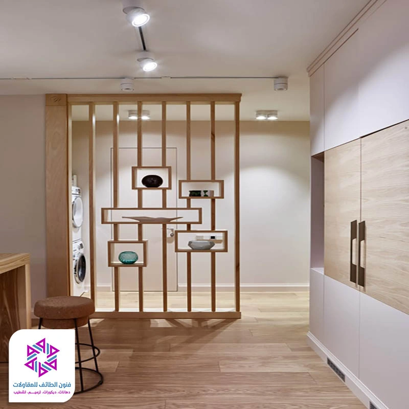 بارتشن خشب للصالات بالطائف